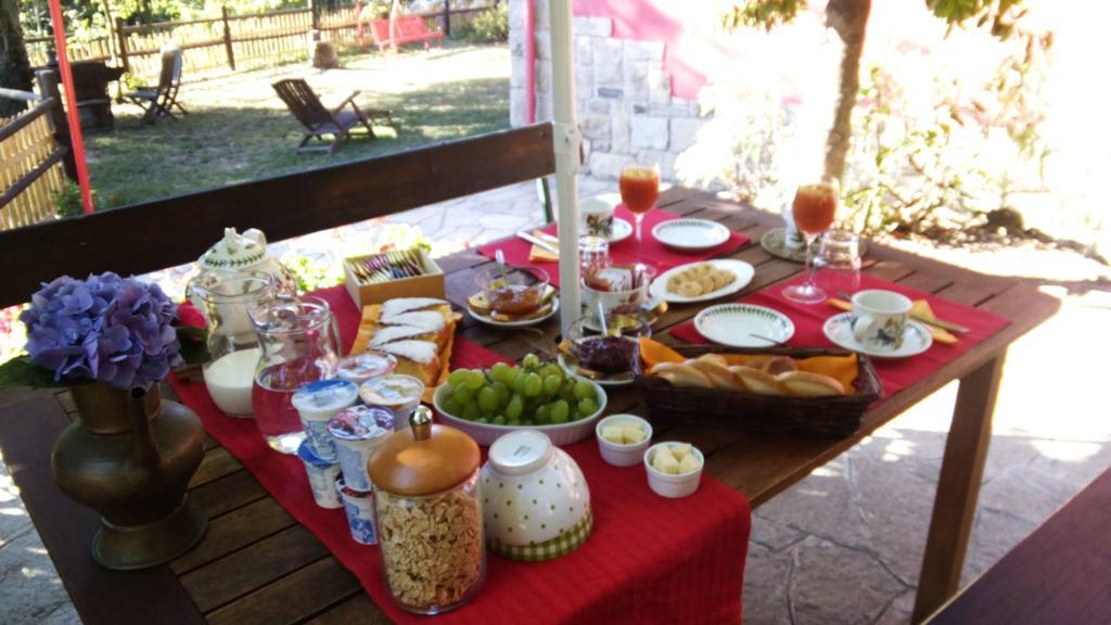 B&B La Capanna Rossa San Romolo Экстерьер фото